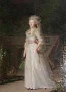 Jens Juel Louise Auguste of Denmark painting